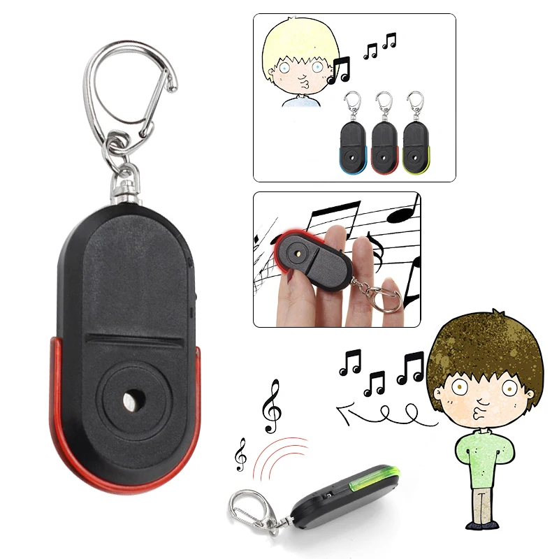 Carrywon Pet Dog Safe умный беспроводной брелок для ключей с локатором со свистком