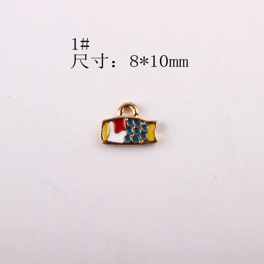 5 шт./лот высококачественные подвески из сплава для кошек карпа вентилятора