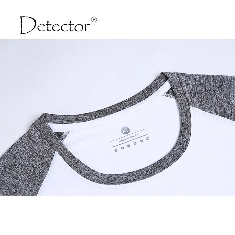 Спортивная футболка Detector для бега Быстросохнущий Топ йоги тренажерного зала