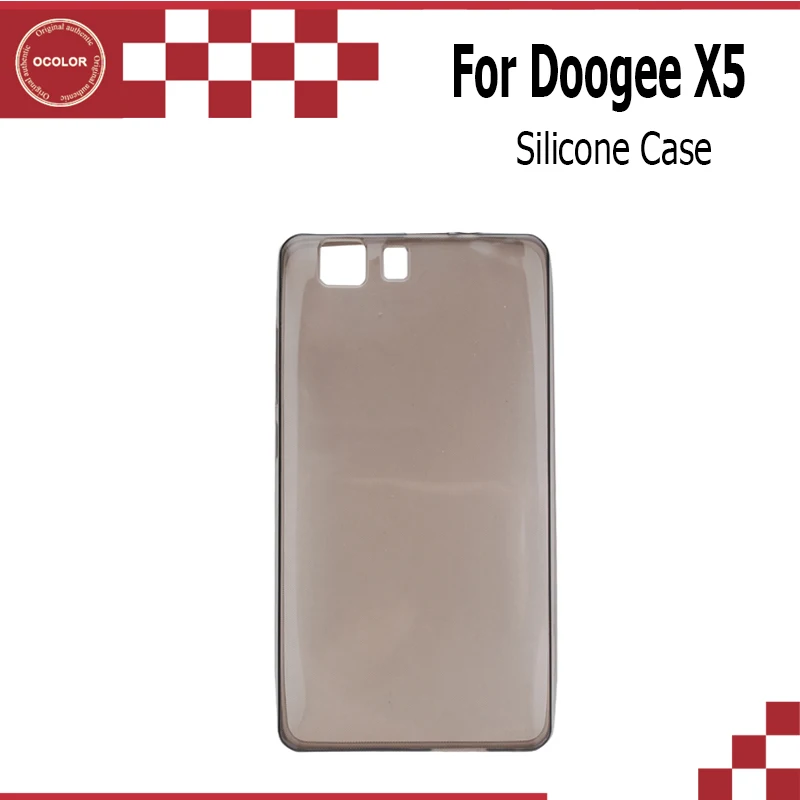Ocolor Для DOOGEE X5 X5S силиконовый чехол нового с защитным напылением от жирных следов и