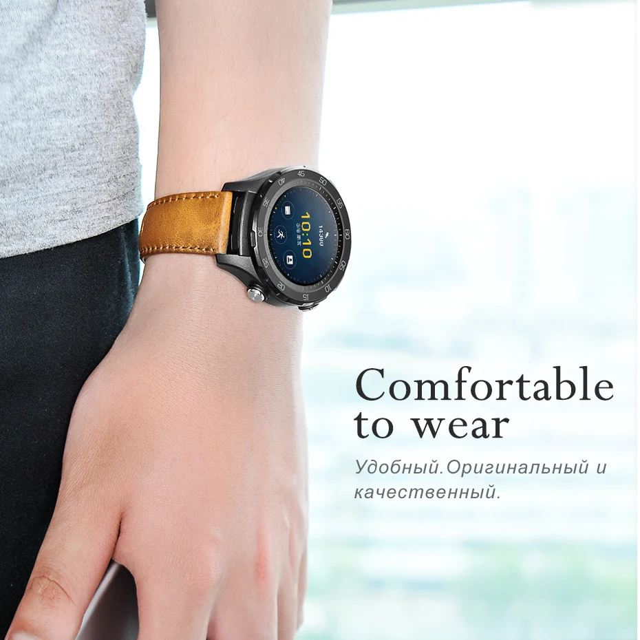 HOCO высококачественный ремешок из натуральной кожи для Huawei Watch 2 идеальный