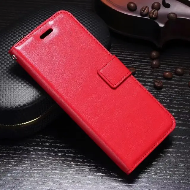 10 шт./лот бесплатная доставка кожаный чехол бумажник Crazy Horse для Samsung J2 PRO 2018
