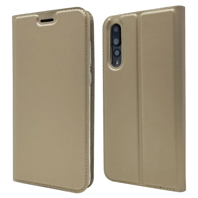 Gold Магнитный кошелек TPFIX для huawei Y5 Y6 Y9, кожаный флип-чехол для телефона huawei P9 P10 P20 Pro Lite mate 20, ультратонкий - Цвет: Gold