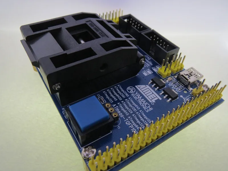 Оригинальное тестовое сиденье ATMEL IC ATmega3290 ATmega6490 ATmega128 программирование сгорания