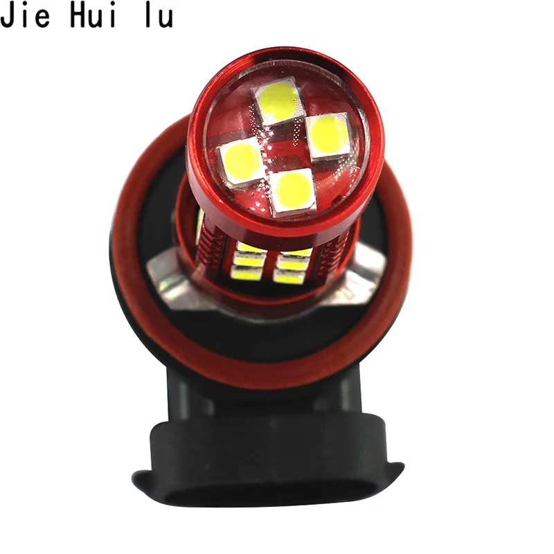 1 шт. Высокая мощность H11 Противотуманные фары 55 Вт 36 SMD 3030 Светодиодный точечный