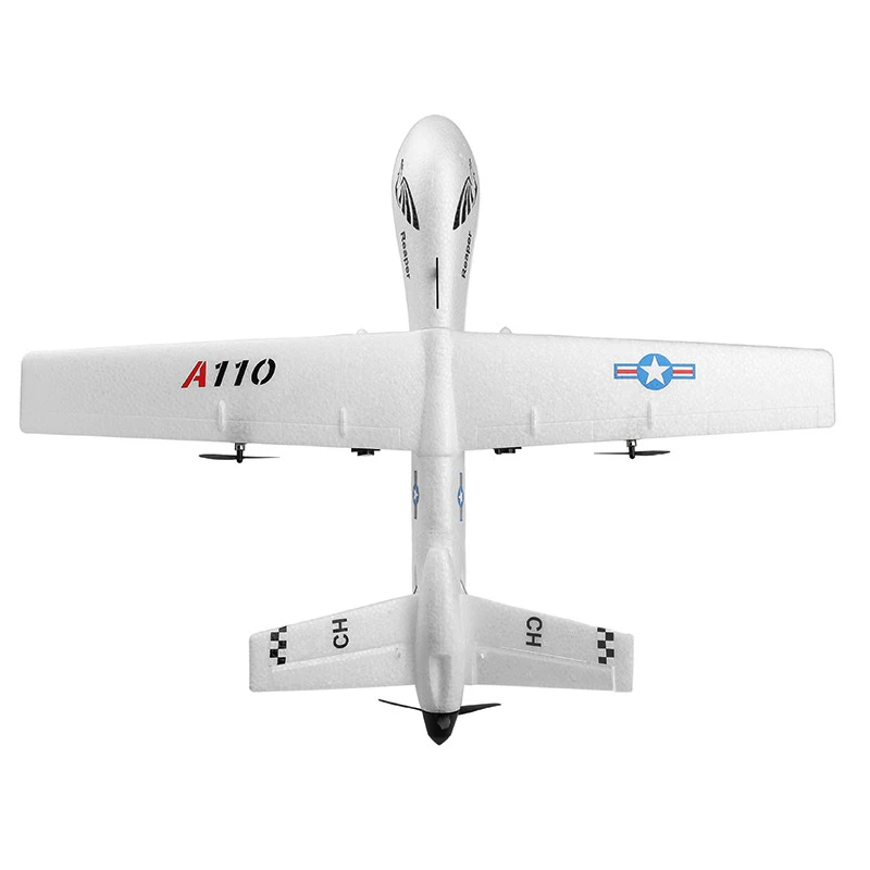 XK Летающая модель планеры RC самолет 2 4 г 3CH Хищник A110 пульт дистанционного