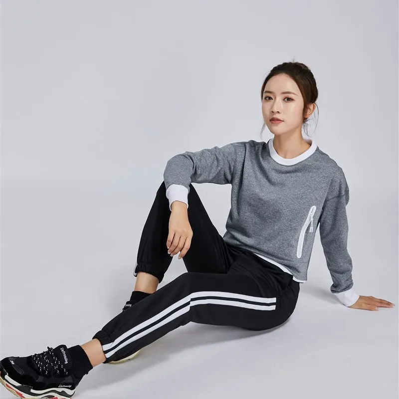 

HOWE AO Women Yoga Leggings Quick Dry Fitness Slim Stripe Sports Pants Women Gym Sport Trousers Workout Running Pants