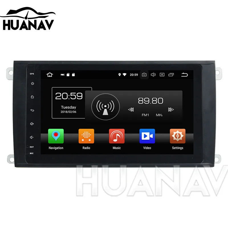 Android 2003 автомобильный DVD плеер без GPS навигатора для PORSCHE CAYENNE 2010 радиоплеер стерео