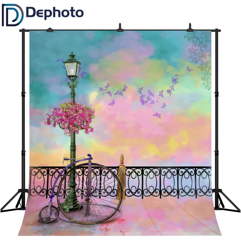 Фоны для фотосъемки с изображением бабочек и цветов весенний фон фотосессии