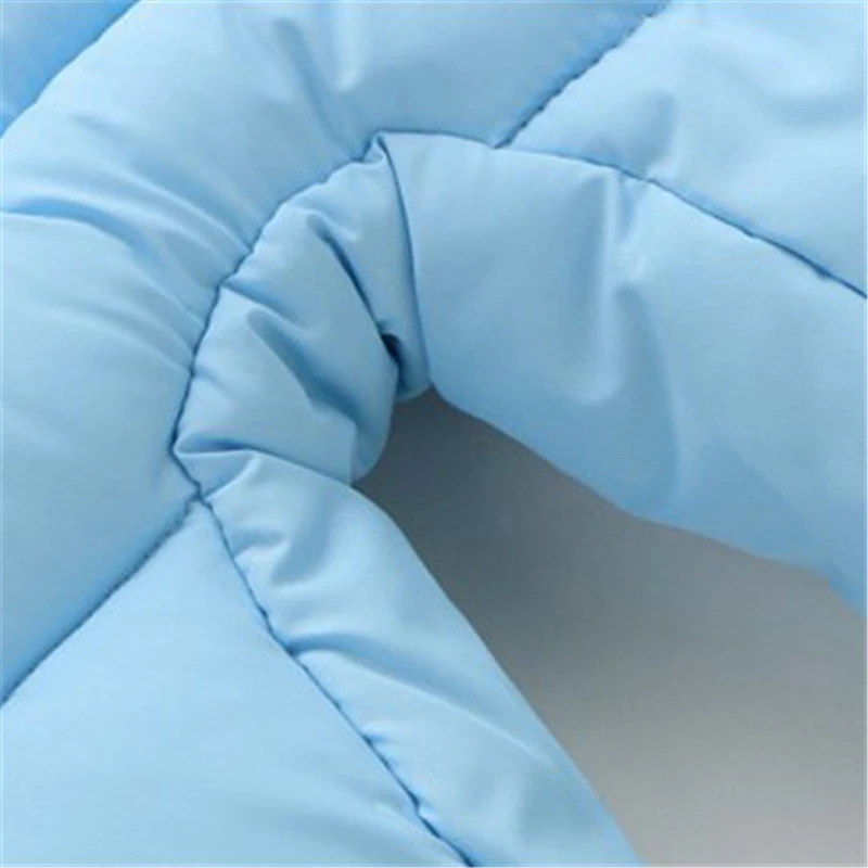 Милые зимние пуховые детские комбинезоны костюм для новорожденных зимняя одежда