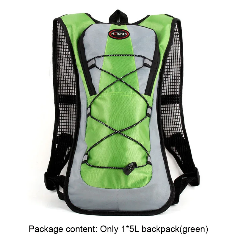 1x5L green backpage 5L рюкзак для гидратации воды, Открытый Пешие прогулки гидратация мешок мочевого пузыря, путешествия Кемпинг Велоспорт Водонепроницаемый рюкзак водный гидратор - Цвет: 1x5L green backpage