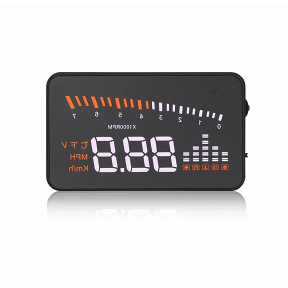 Автомобильный проектор на лобовое стекло X5 OBD II EOBD Предупреждение предупреждения