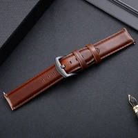 watchband soft calf genuine leather watch strap 18mm 20m quick release watch band for tissot seiko accessories wristband