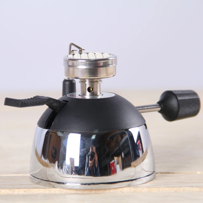 

TOP quality mini gas burner HT-5015PA Mini Tabletop Gas Butane Burner Heater for Siphon coffee maker or Tea