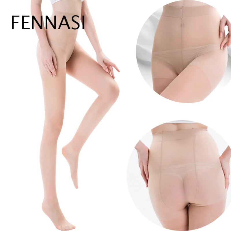 FENNASI однотонные сексуальные женские колготки высокоэластичные тонкие