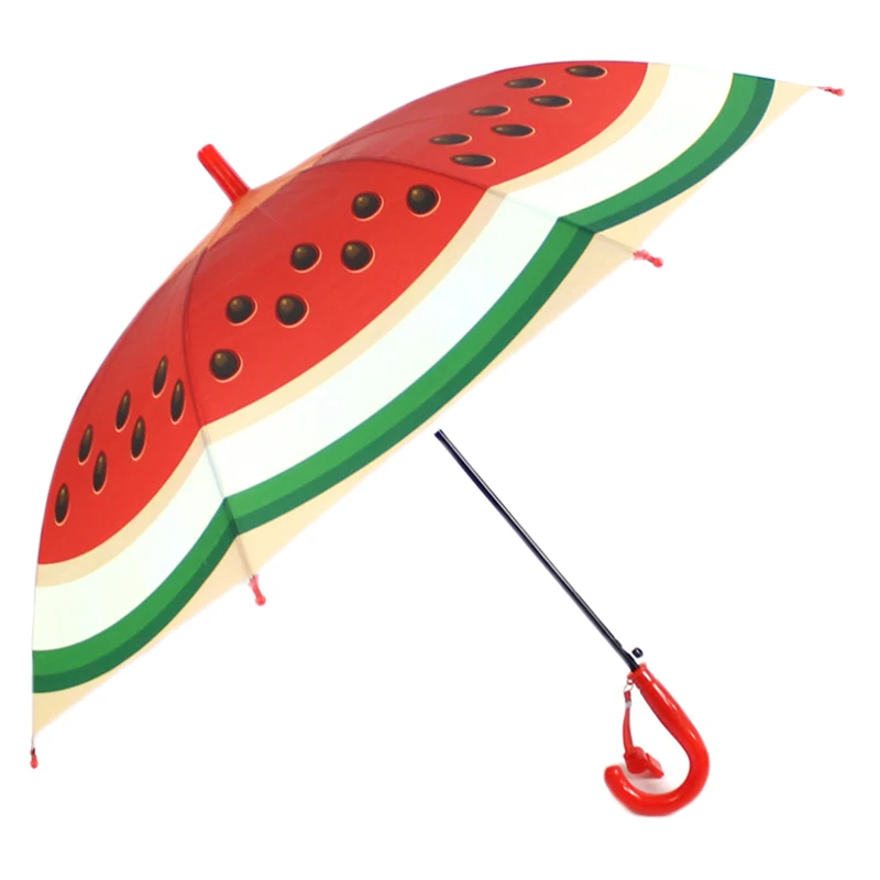 Watermelon SAFEBET детский зонтик арбуз Детские Зонты Мультфильм Божья коровка зонтик милые животные девочка Зонты дропшиппинг - Цвет: Watermelon