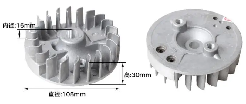 Маховик Fly Wheel Подходит для Honda GX35 GX 35 NTS3 UMK435 кусторез двигателя запасная часть