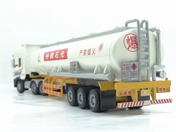 Высокая симуляция 1:50 Sinopec нефтяная Инженерная модель грузовика модель сплава модель металлические игрушки транспортные средства детские подарки игрушки