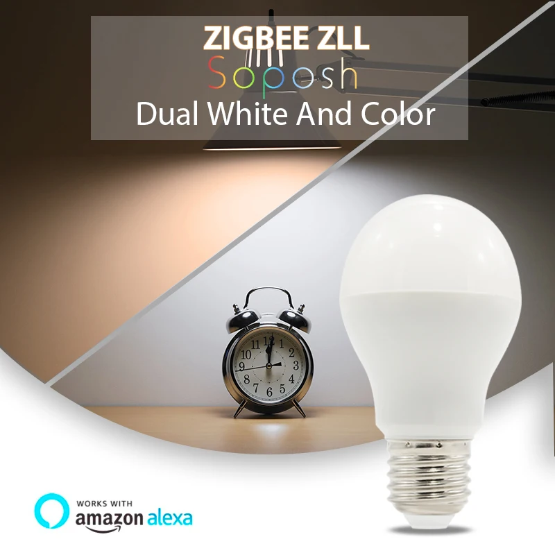 Светодиодная лампа WASEDA 6 Вт RGB + CCT Zigbee zll lingt link zigbee E26 E27 B22 AC96 265V WW/CW диммер умная