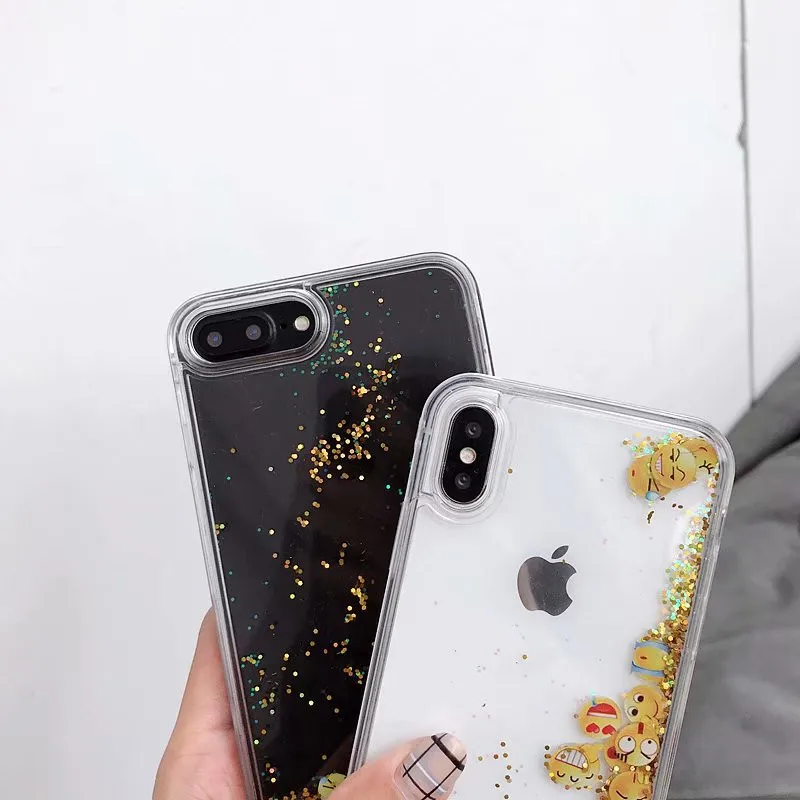 Чехол DIS блестящий жидкий зыбучий песок чехол для телефона iphone 6 6s 8 7 plus XR XS MAX X