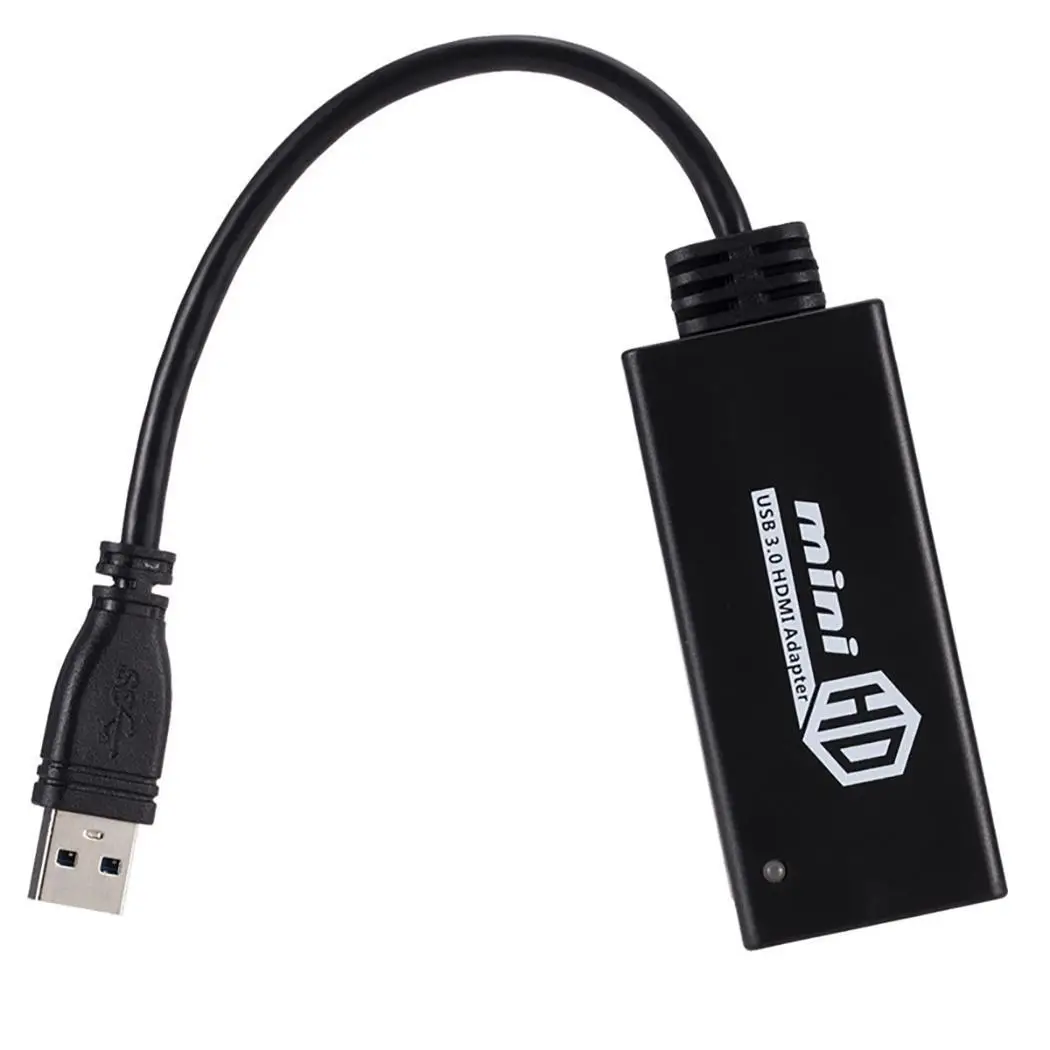 1080P HD USB 3.0 to HDMI Adapter Converter 10cm/3.93inch For Stylish design with distinctive look. PC Computer | Электроника