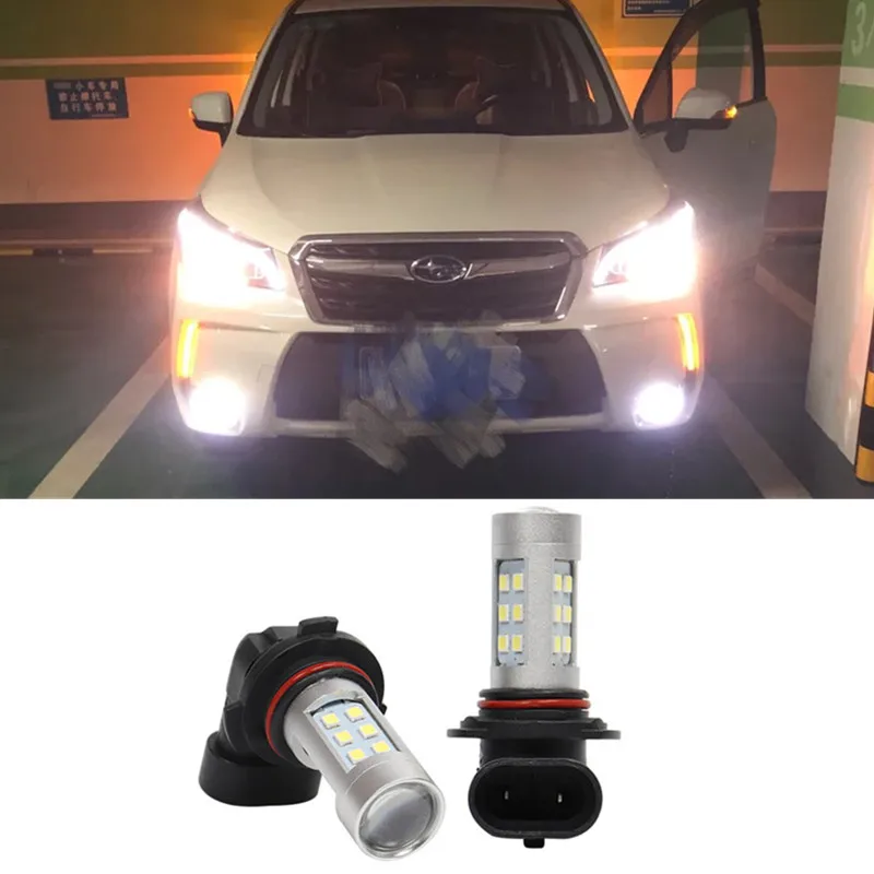 2x9006 HB4 светодиодный чип автомобильные DRL Противотуманные фары дальнего света