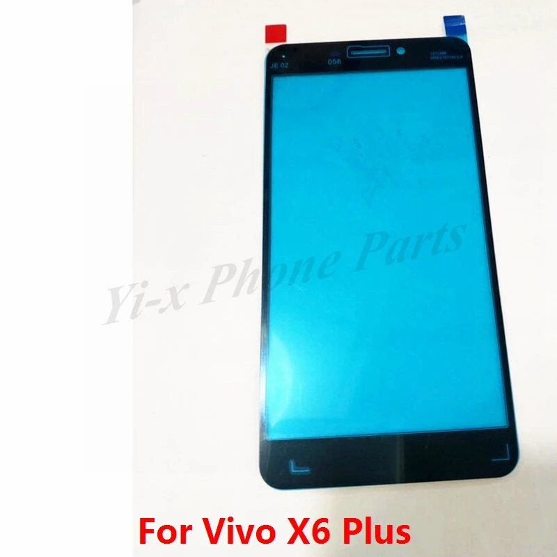 50pcslot white black for vivo x6 plus front glass touch screen panel mobile phone replacement parts free global shipping