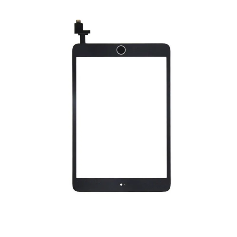 Для ipad mini A1432 A1454 A1455 A1489 A1490 A1491 сенсорный экран дигитайзер Главная Кнопка с IC Conector для ipad mini 1 2