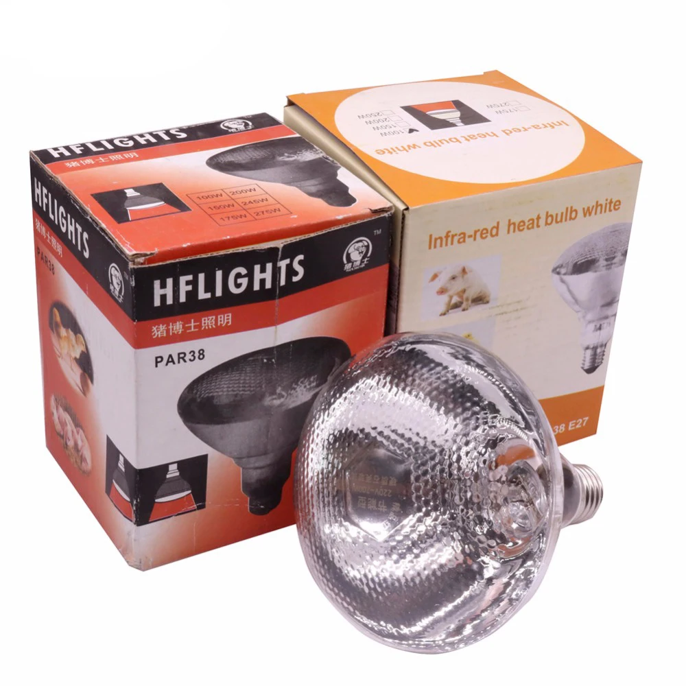 

1 Pcs Warm Lights Water Proof Infrared And Swine And Pets Reptile Heat Lamp 220V 250W / 200W / 150W / 100W Optional