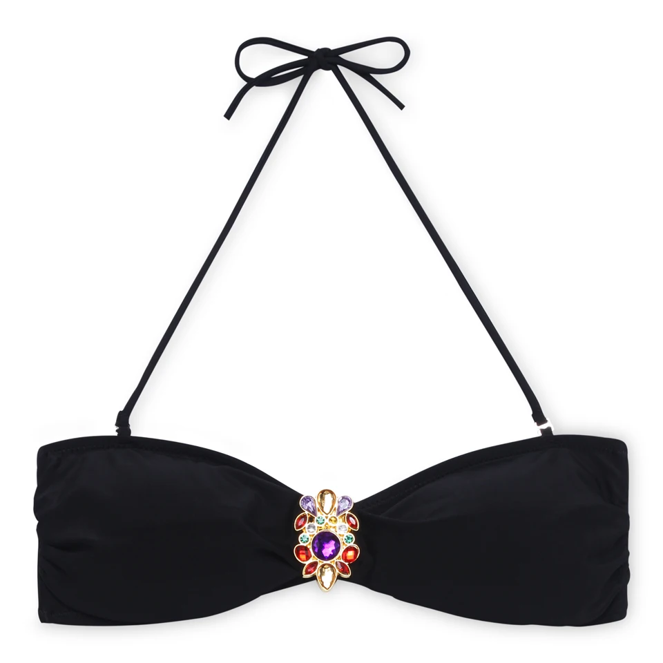Cobunny Для женщин бандо Купальники цветочный Maillot de bain Push Up комплект бикини 2018