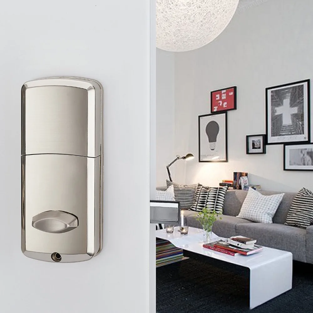 Electronic Keyless Back-lighted Keypad Door Lock Unlock With Bluetooth Code or Key smart door lock | Безопасность и защита