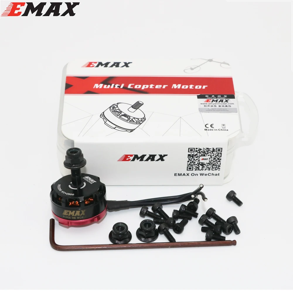 Emax RS2205 2300KV 2600KV Racing Edition CW/CCW Motor для радиоуправляемого вертолета квадрокоптера FPV