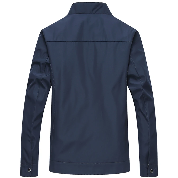 6XL новые демисезонные мужские куртки повседневные пальто однотонная мужская