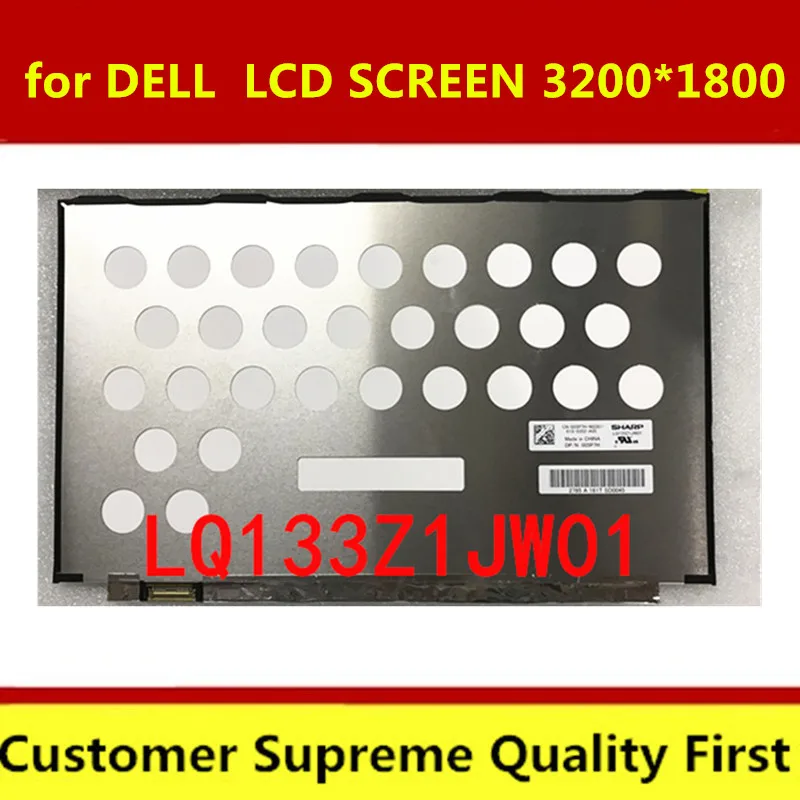 Оригинальный Новый ЖК экран 13 3 дюйма 3K LQ133Z1JW01 3200X1800 для Dell Alienware 13R2 QHD IPS|led lcd