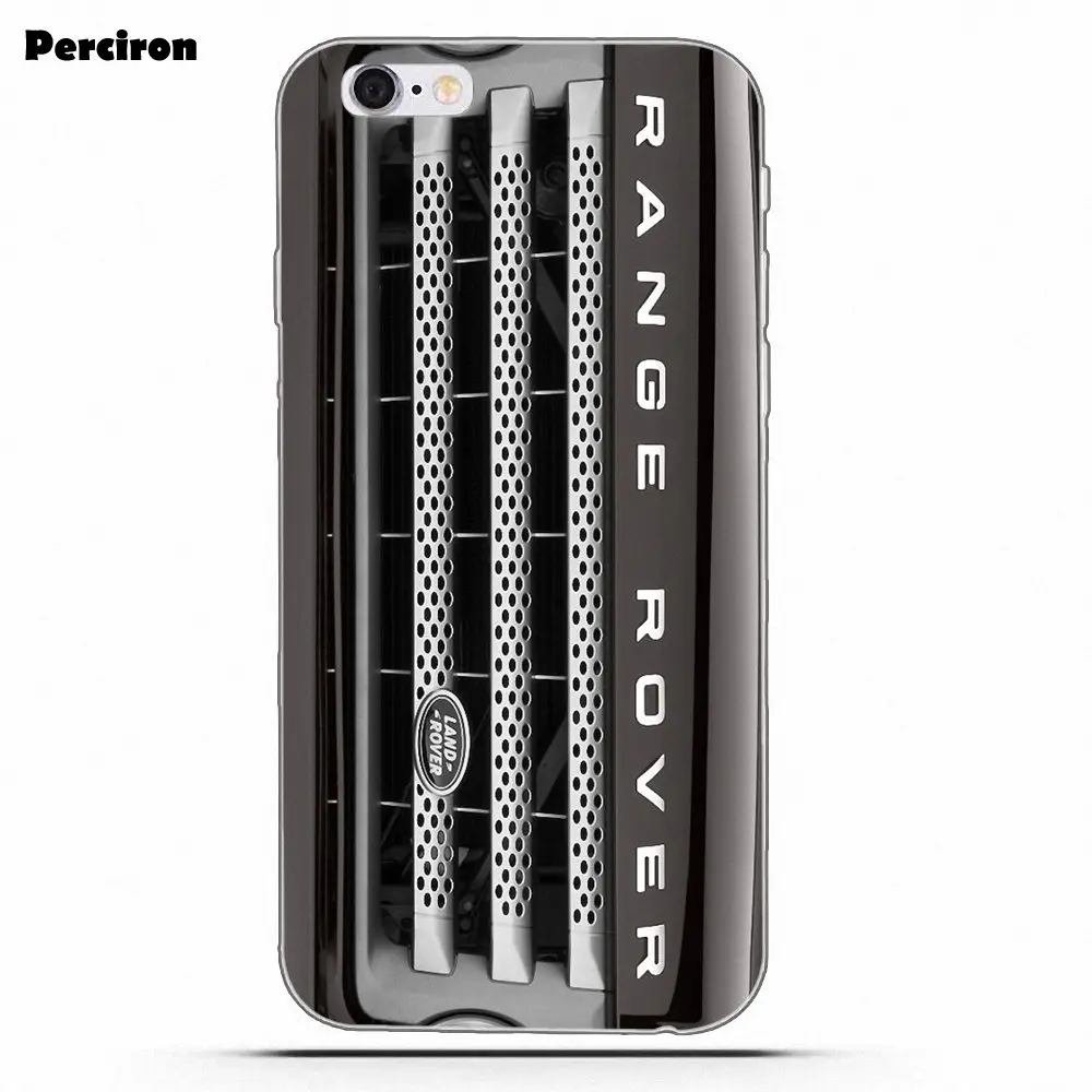 Для белого Range Rover Grill Cool Car для iPhone X 4 4S 5 5C SE 6 6 S 7 8 Plus Galaxy S5 S6 S7 S8 Grand Core II Prime Alpha