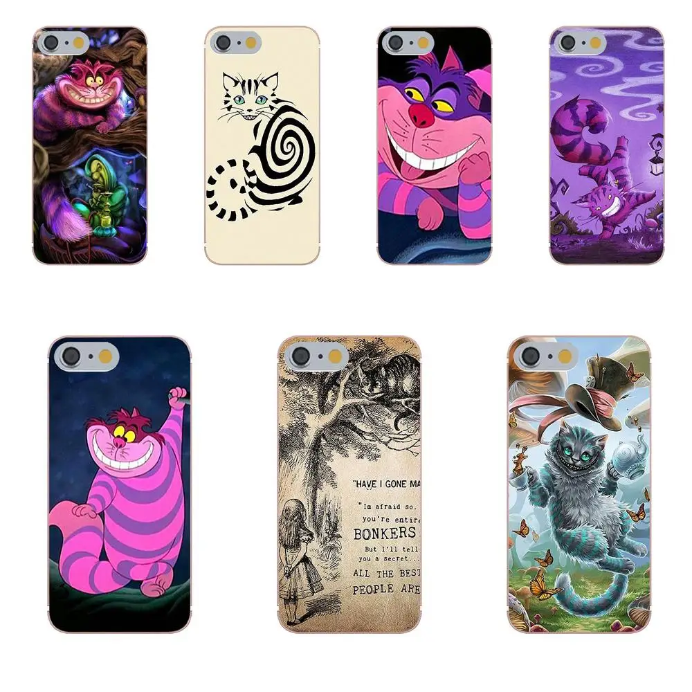 Для Huawei Honor 4C 5A 5X 6A 6C 6X 7X 9 V8 V10 Mate 7 8 10 P9 P20 Pro Lite Play TPU Защитный чехол Wonderland Чеширский
