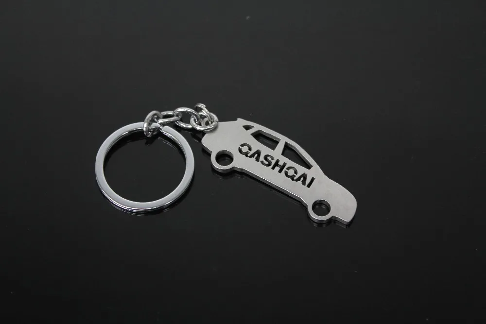 Новый универсальный брелок для ключей из нержавеющей стали подходит Nissan Qashqai|nissan
