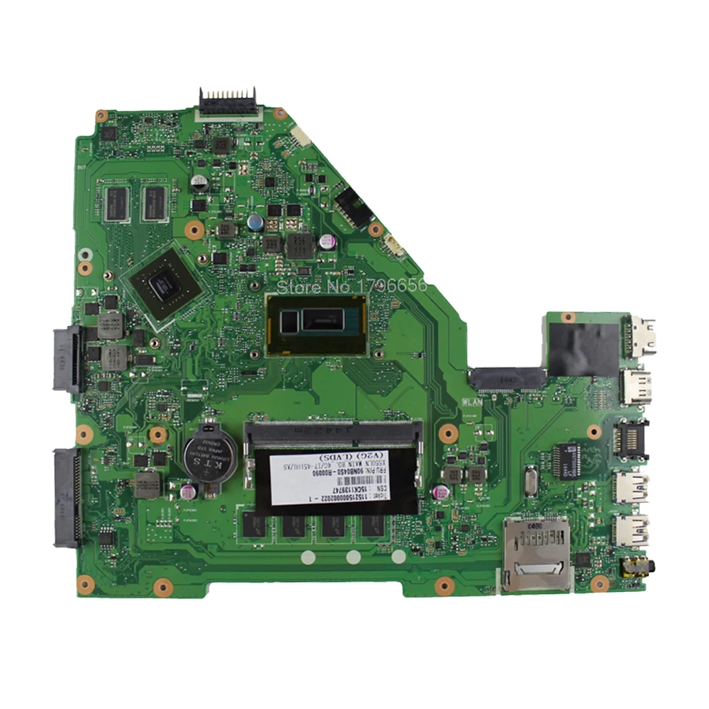 X550LN материнская плата для ноутбука For Asus X550LD A550L Y581L W518L тест оригинальная I7-4500U 4 Гб