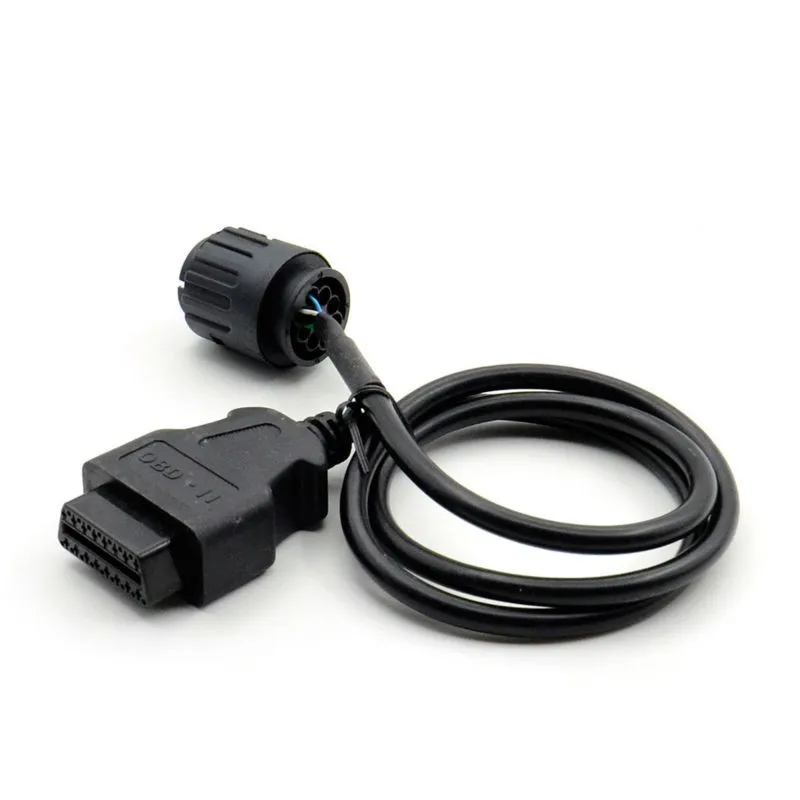 Диагностический кабель OBD2 для мотоциклов и 10-контактный адаптер 10Pin 16pin OBDII