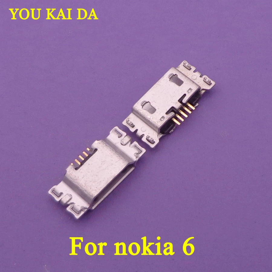 1X micro mini USB зарядное устройство зарядный порт для Nokia 2 3 5 6 6X 7 plus 8 TA-1029 1099 разъем