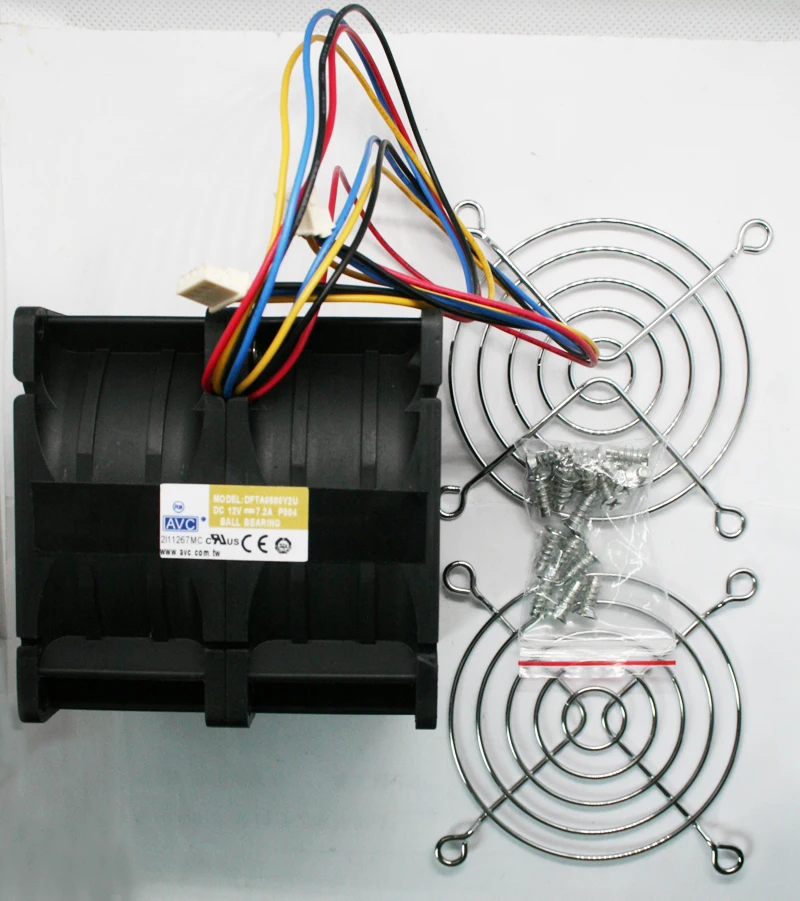 Оригинальный DFTA0880Y2U DC 12V 7.2A 80*80*80 мм 8 см 8080 двойной двигатель автомобильный