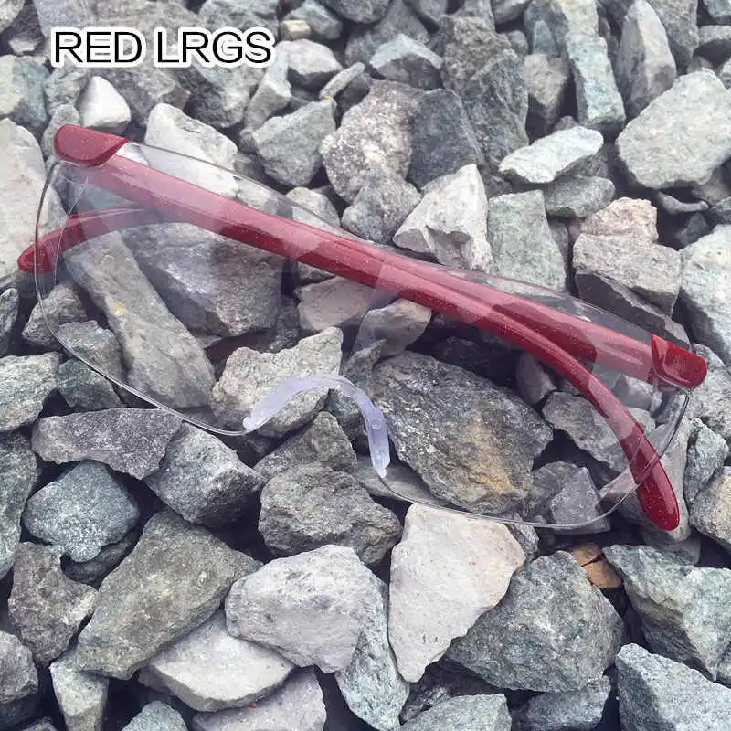 Red Legs NYWOOH увеличительные очки с большим видением женские очки для чтения мужские 1,6 раз увеличительные защитные очки увеличительные линзы Пресбиопия+ 250 - Цвет оправы: Red Legs