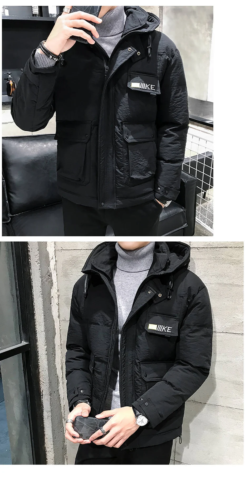 Лидер продаж, парка, мужские зимние куртки, хлопок, Chaquetas Hombre Parkas, мужская повседневная верхняя одежда, мужские куртки и пальто