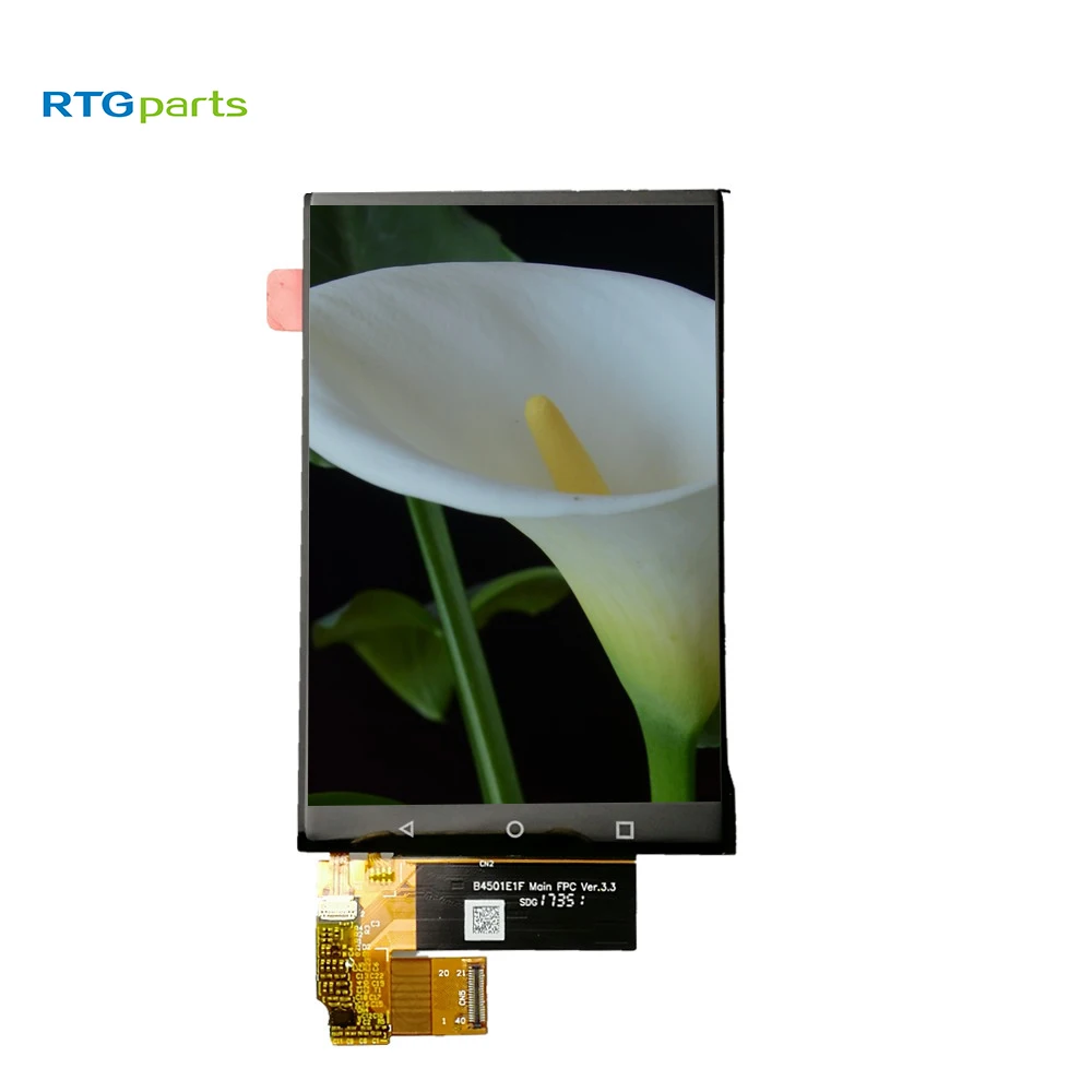 RTGparts LCD кодирующий преобразователь сенсорного экрана в сборе для BlackBerry Keyone DTEK70