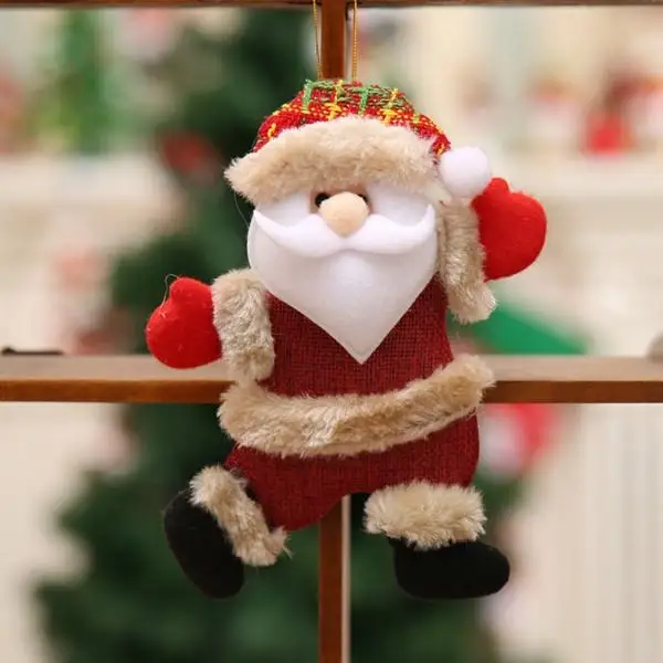 2019 New Year Decoracion Navidad Santa Claus Doll Christmas Decorations For Home Snowman Deer Little Bear Cloth Artistic | Дом и сад