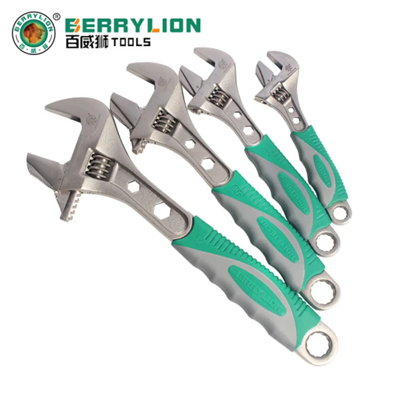 BERRYLION 6 ''/8''/10 '཈'' гаечный ключ набор инструментов Регулируемый