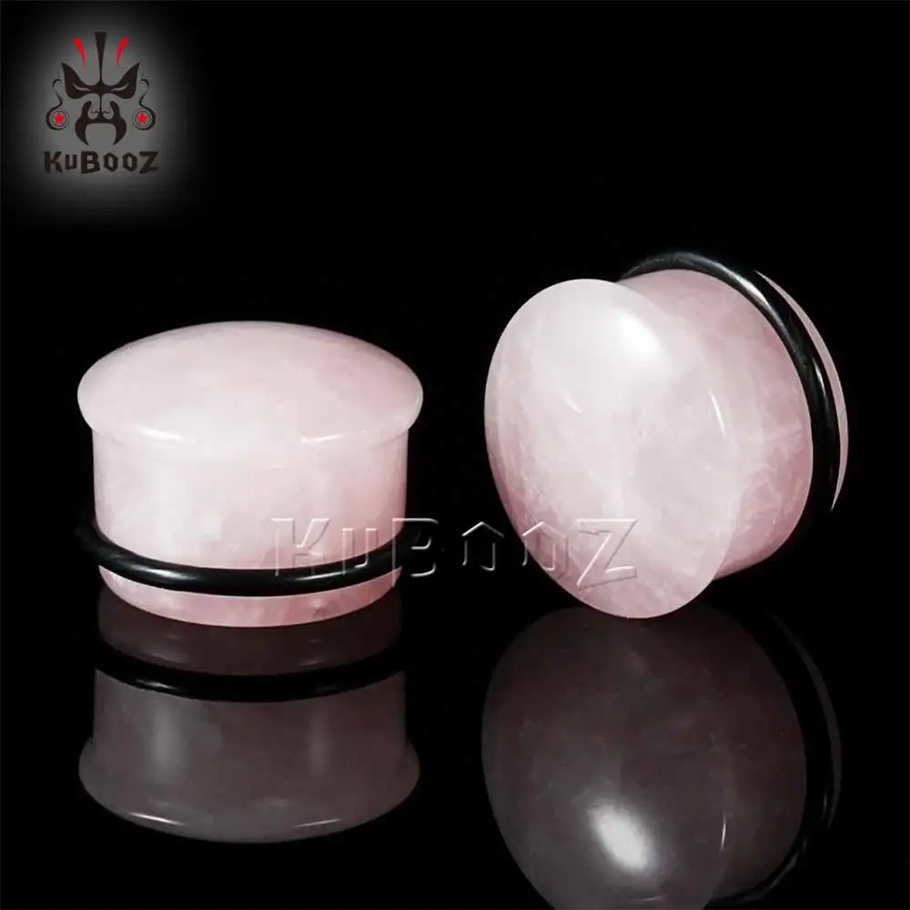 Style 5 KUBOOZ ушные измерители пробки тоннели каменные носилки телесные серьги пирсинг ювелирные расширители тела модный подарок женские аксессуары - Окраска металла: Style 5