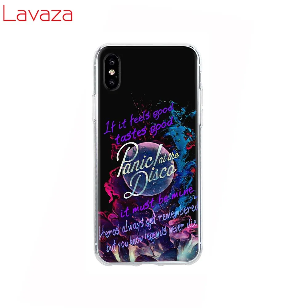 Lavaza Паника! Жесткий чехол для телефона на дискотеке для Apple iPhone 6 6s 7 8 Plus X 5 5S SE для iPhone XS чехол для MAX XR - Цвет: 22