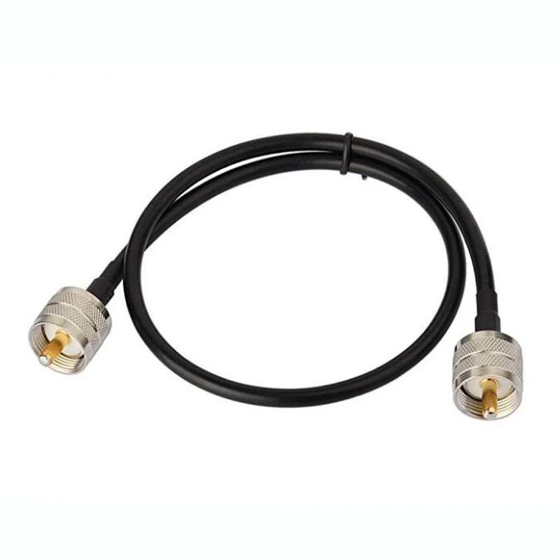 JX Заводская распродажа радиочастотный коаксиальный кабель UHF разъем «Папа-папа» UHF PL259 штекер UHF штекер PL259 RG58 косичка кабель 30 см-20 м