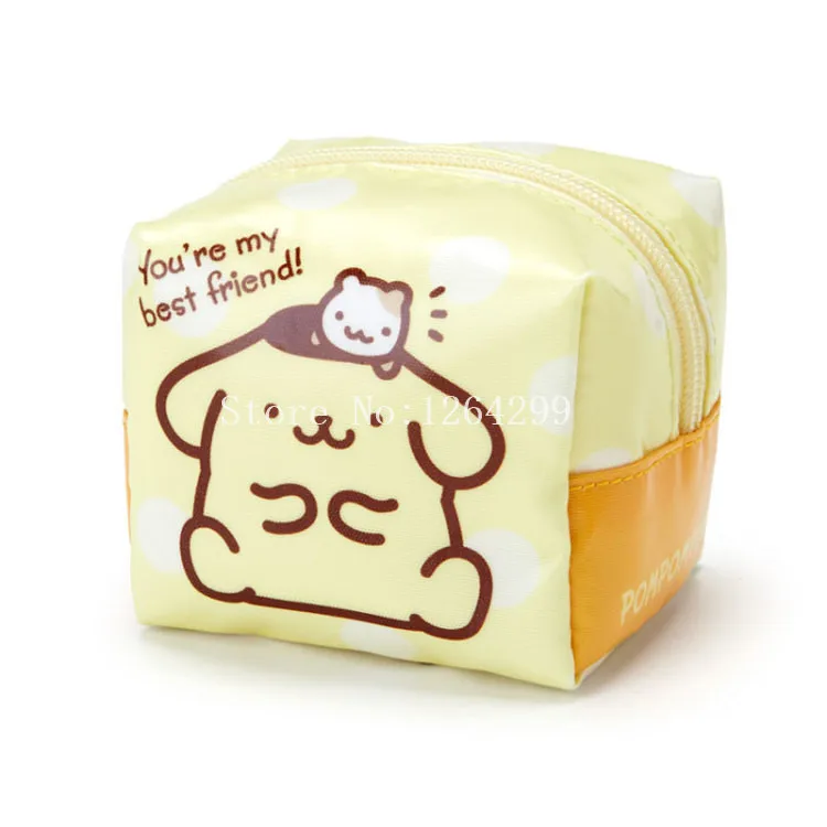 Небесно-голубой Новая мода моя мелодия маленькая Две звезды Cinnamoroll помпон пурин для девочек Дети Мини Портмоне для детей Подарки - Цвет: Небесно-голубой